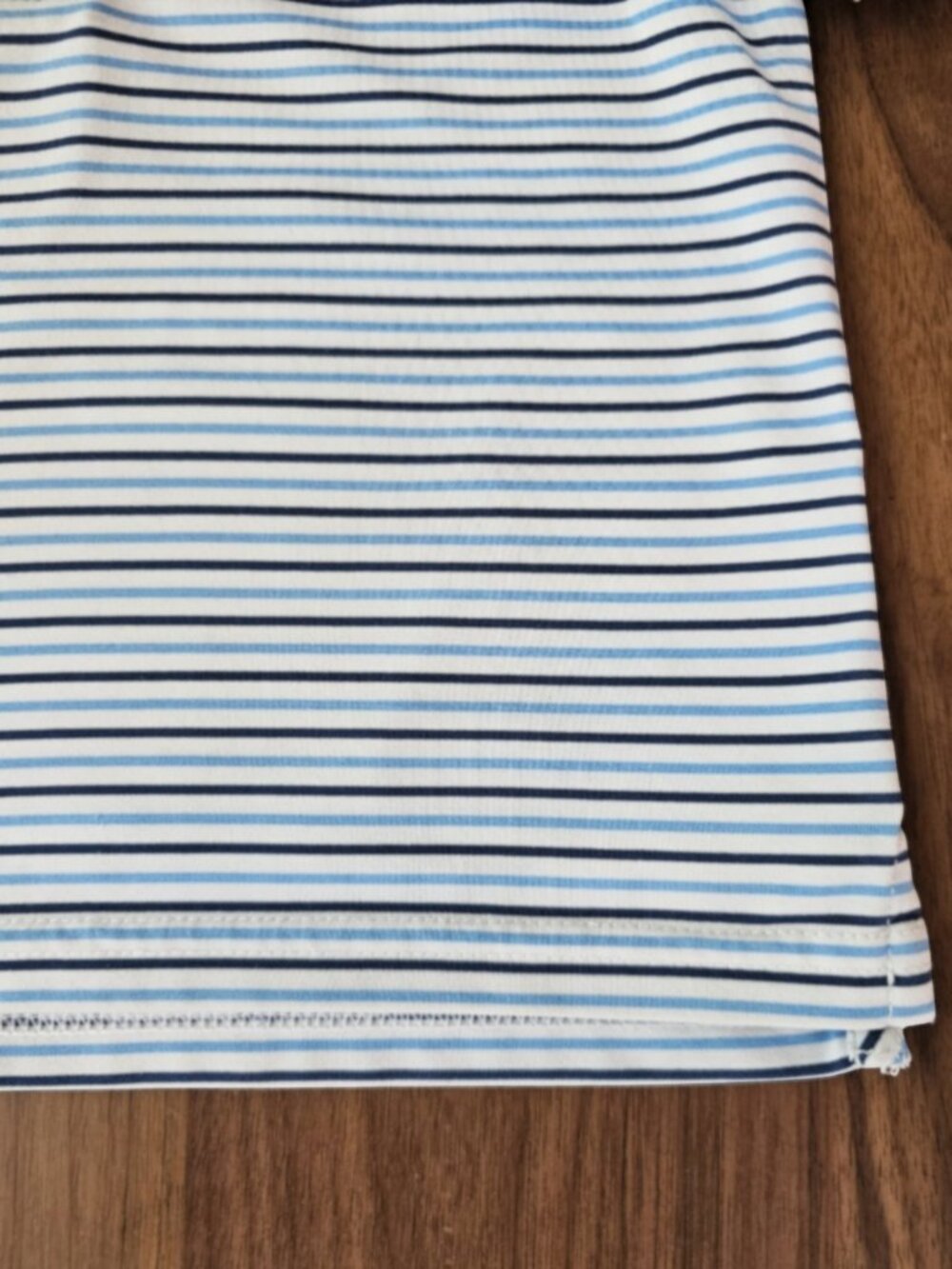 Vineyard Vines Sankaty Performance Polo Boys 3T Blue Stripe - Picture 6 of 9